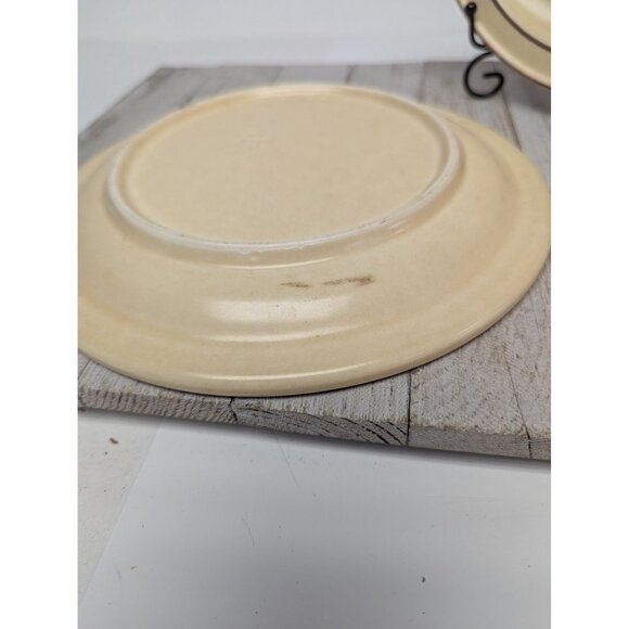 Pfaltzgraff Village Tan Set of 2 Salad Plates 8 1/2" USA - Picture 8 of 10